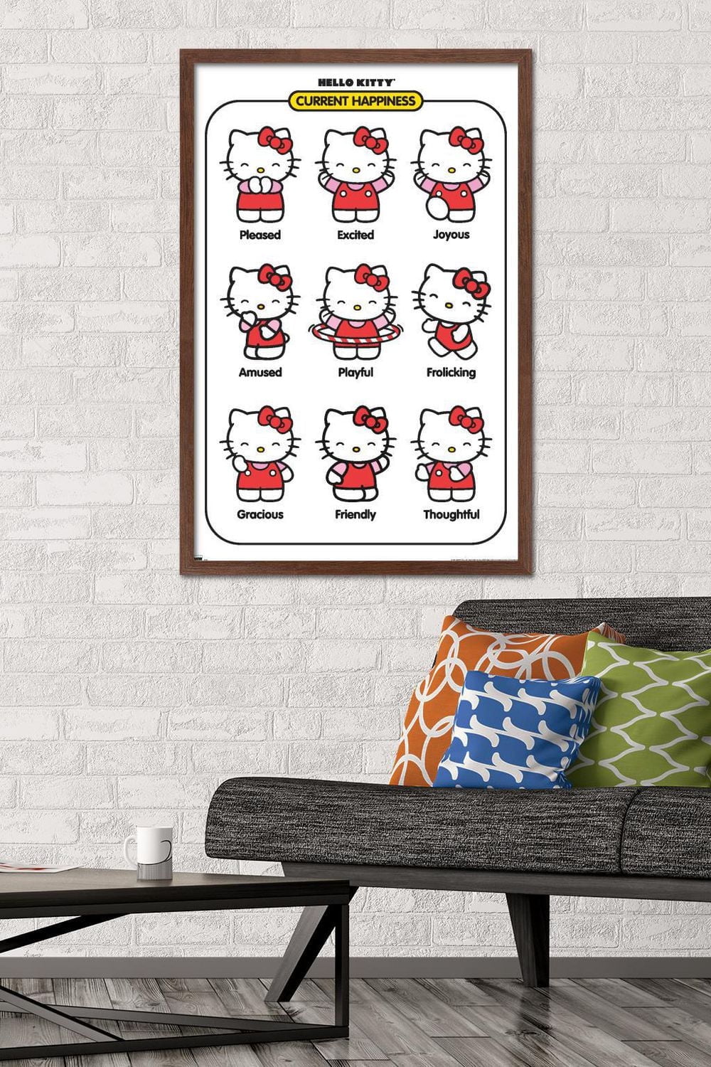 Hello Kitty - Current Happiness Wall Poster