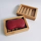 thumbnail image 5 of Jabonera de madera de bambú, jabonera de madera para baño, hecha a mano, para bañera y ducha, ideal para el hogar y el spa del hotel., 5 of 7