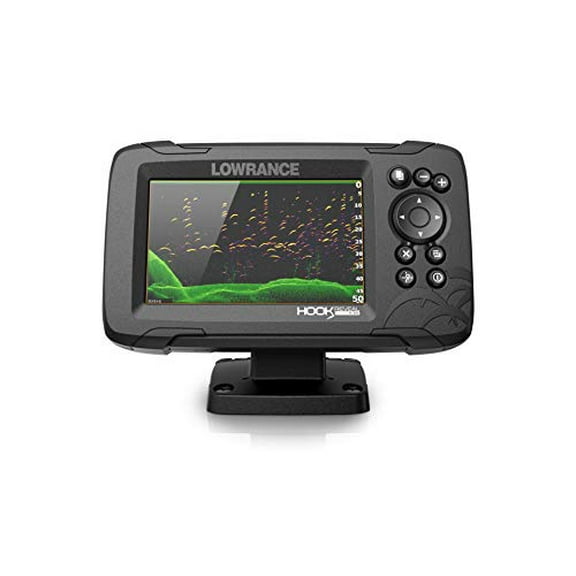 Lowrance Hook Reveal Fish Finder SplitShot With DownScan Imaging and US Inland Mapping
