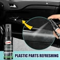 thumbnail image 4 of Plastic Parts Crystal Car Window Cleaner Coating, Car Car Interior Cleaner Car Wash Kit Exterior Restorer, Easy To Use Car Refresher, Plastic Parts Car Wash Brush Refurbish Agent Repair Cream 50ML, 4 of 5