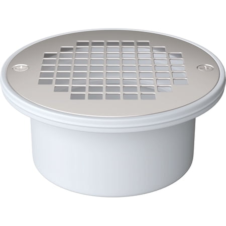 Proflo PF42873 3" Or 4" Pvc Shower Drain - Nickel