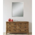 thumbnail image 5 of Hometrends Ultima Brush Wall Mirror, Rectangular Mirror, 16.50x19.50in, Brushed Silver, 5 of 5
