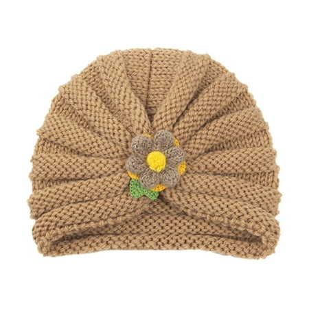 

Hat For Kids Toddler Winter Knit Hat For Baby Girls Boys Warm Cap Hat Lovely Kids 0-24 Months Headwear