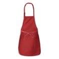 thumbnail image 3 of Q-Tees Q4350 Apron Unisex Adult Full-Length with Pockets, 3 of 3