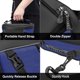 thumbnail image 3 of Bolsa trasera para motocicleta MOSISO, multifuncional, impermeable, 10 litros, 3 of 7