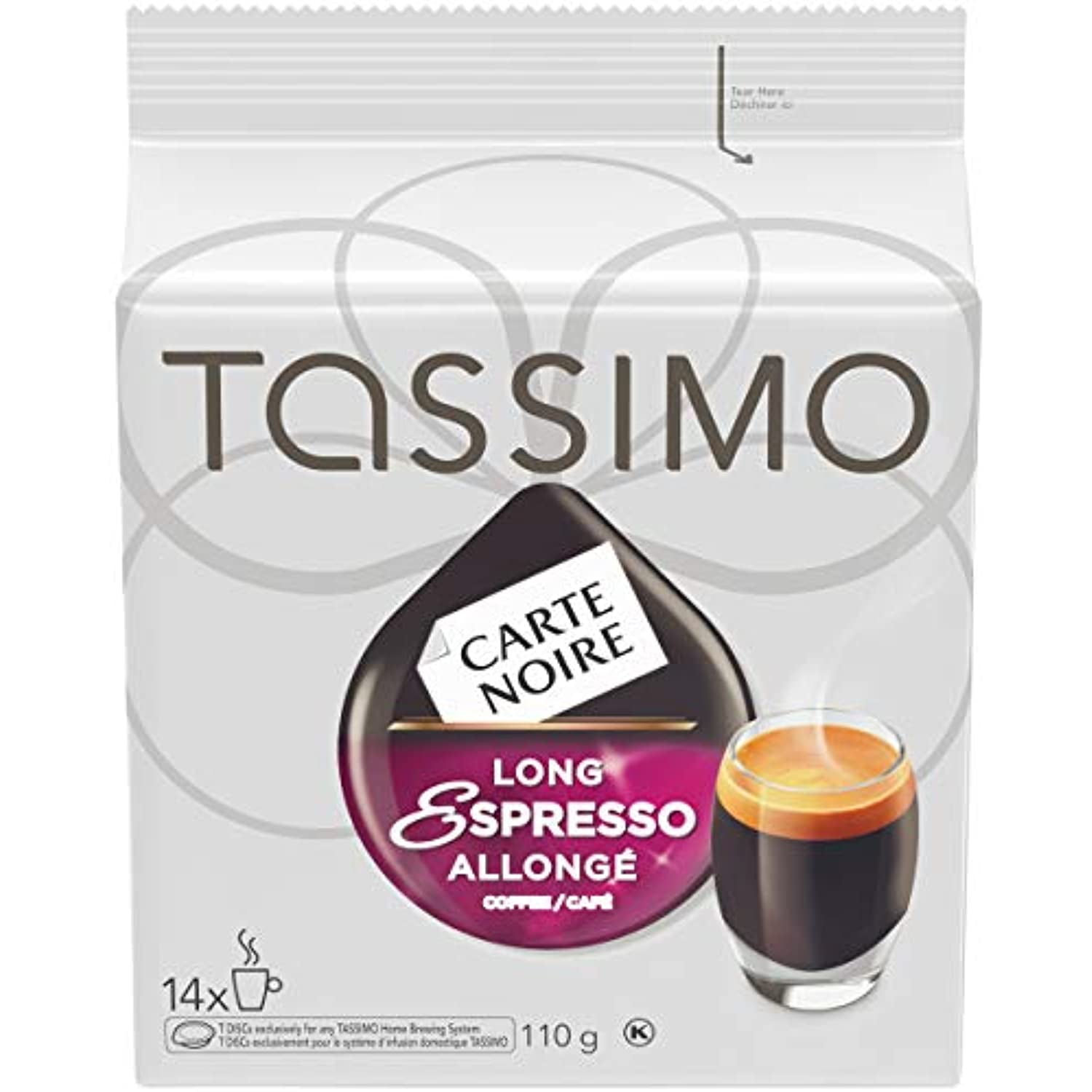 Cafetière une tasse T12 de Tassimo, 24 oz, plastique, noire TCBO63