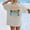O-Light Gray, variant on 2025 T-Shirt Beach Oversized Workout Shirts Women Graphic Tees for Women Women's Tee Shirts Vintage Baggy Aesthetic Shirts Tee for Women Summer Cotton Vacation