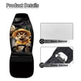 thumbnail image 6 of chaqlin Funny Squirrel Car Front Seat Covers 2 PCS Auto Seat Protector Universal Fit Vehicle Interior Accessories, 6 of 7