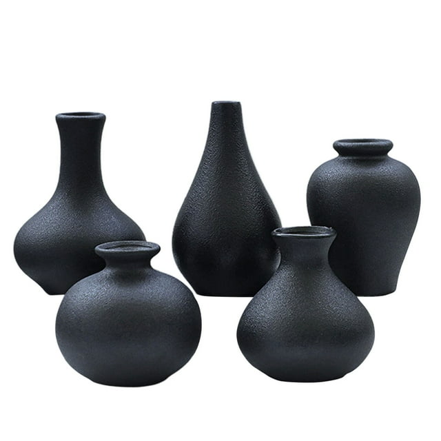 Modern Ceramic Desktop Ornament Set For Home Décor – Minimalist Vases For Living Room And Bedroom – Floral Arrangement Friendly