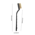 thumbnail image 3 of Metal Rust Removal Cleaning Brush Tool Stainless Steel Hard Bristle Deep Cleaning for Rust Dirt Paint Scrubbing, 3 of 4