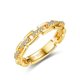 thumbnail image 1 of Laboratory-created Moissanite Decor Silver Wedding Band, 1 of 3