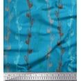 thumbnail image 1 of Soimoi Cotton Voile Fabric Clover Flower Print Sewing Fabric Yard 42 Inch Wide, 1 of 1