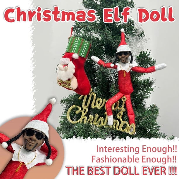 Snoop on a Stoop 2024, Snoop elf on a Shelf, Elf Doll, Box Toy 12