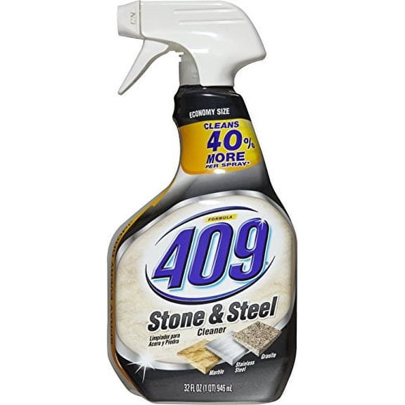 Formula 409 Stone and Steel Cleaner, Spray Bottle, 32 Ounces