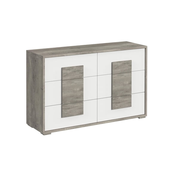 Picket House Furnishings Vega 6-Drawer Dresser in Dual Tone