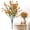 D, variant on YardChic 1Pc Artificial Simulation Camellia Eucalyptus Flowers, 7-Fork Connected Fake Eucalyptus Leaves Greenery Stems for Indoor Outdoor Bouquet Centerpiece Home Office Wedding Decor