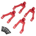 thumbnail image 2 of Milaget RC Car Front and Rear Shock Absorber Bracket 1/12 Professional for MN86 Red, 2 of 9