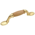 thumbnail image 5 of Hickory Hardware P794 Gladstone 3" Center To Center Wood Insert Rustic Cabinet Handle /, 5 of 5