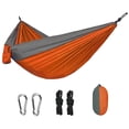 thumbnail image 1 of Hamac de Camping Double & Hamacs Portables Simples Hamacs Parachute en Nylon Léger pour la Randonnée de Voyage Plage Cour Patio Randonnée, 1 of 3