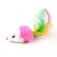 thumbnail image 5 of Juego de 7 ratones de juguete peludos, colores aleatorios, 5 of 5