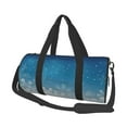 thumbnail image 1 of Balery Christmas Snowflakes Bolsa de Gimnasio para Mujeres y Hombres, Bolsa de Viaje Impermeable, Bolsa de Fin de Semana con Compartimento para Zapatos y Bolsillo Húmedo, 1 of 6
