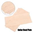 thumbnail image 4 of Placa De Cabeza De Guitarra De Arce, 3 Uds., Placa De Chapa, Piezas De Reemplazo De Bricolaje Para Luthiers Con De Arce Antimotas Resistente, 4 of 7