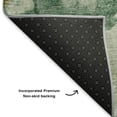thumbnail image 5 of Addison Rugs Mayfield Premium Machine Washable Transitional Modern Emerald Rectangle Rug, 10' x 14', 5 of 7