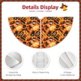 thumbnail image 3 of Bingfone Christmas Tree Skirt Mat Christmas Decoration Interior 36" -Happy Halloween1, 3 of 6