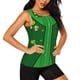 thumbnail image 2 of Fotbe St Patrick's day Blusas Sin Mangas para Mujer – Estilo Casual, Corte Suelto, Slim-Fit, Cuello Redondo Deportivo, Tops de Verano para Gimnasio y Yoga-Large, 2 of 7