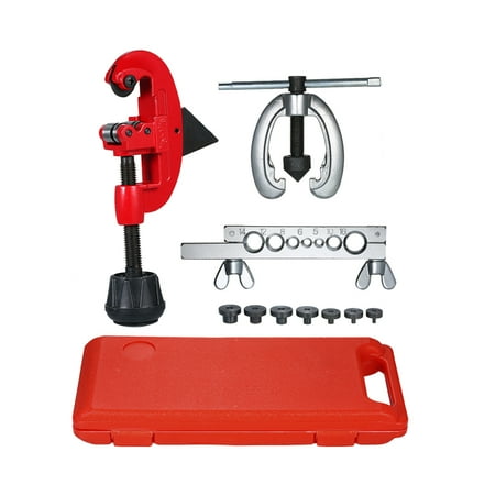 

Eccomum Copper Brake Fuel Double Flaring Dies Tool Set For Cutting Flaring