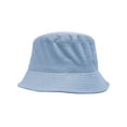 thumbnail image 2 of TopHeadwear Blank Cotton Bucket Hat - Light Blue - Large/X-Large, 2 of 2