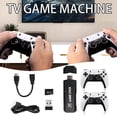 thumbnail image 2 of Video Game Stick Console with Wireless Gamepad Multifunctional Portable Game Console for Living Room Home, 2 of 4