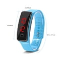 thumbnail image 3 of ROLOJ LED Deportivo Con Correa De Silicona, Esfera Digital De 12 Horas, Reloj De Pulsera Con Pantalla Electrónica Para Deportes, Correr De Noche, ROPA Informal, 3 of 7