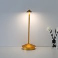 thumbnail image 1 of Lindbes Rechargeable Table Lamp Lampada Da Tavolo Decorative Desk Lamp Creative Dining Touch Led Hotel Bar Coffee Pina pro Table Lamp, 1 of 7