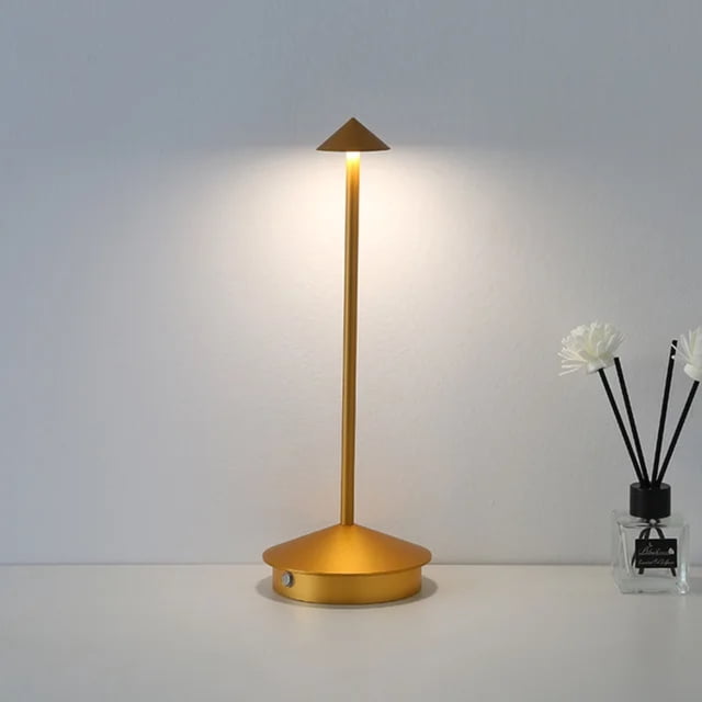Lindbes Rechargeable Table Lamp Lampada Da Tavolo Decorative Desk Lamp Creative Dining Touch Led Hotel Bar Coffee Pina pro Table Lamp