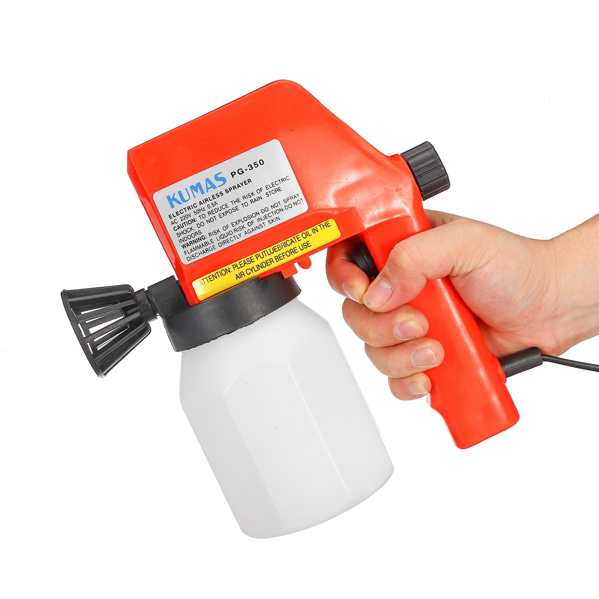 220V Electric Paint Sprayer Handheld Spray Gun Airless Painter Painting