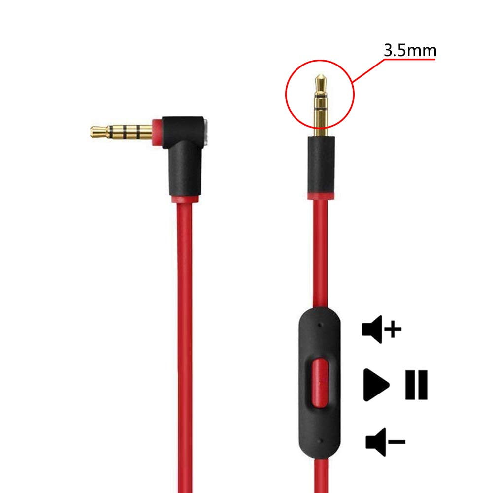 Original Replacement AUX Audio Cable Cord for Beats by Dre