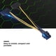 thumbnail image 3 of Dual 15pin A 8pin, Rendimiento Superior Cable de Alimentacia de Disco Duro Portátil para Electricidad, 3 of 7