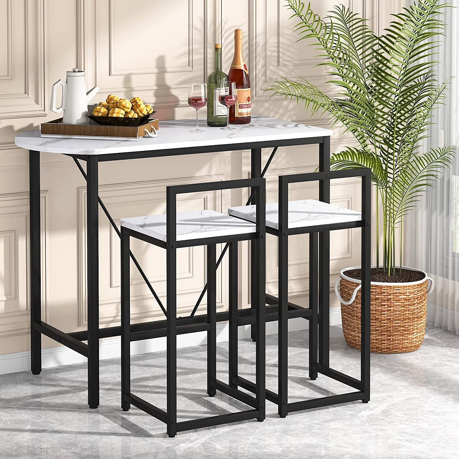 walmart kitchen bar table