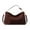 Coffee, variant on TechWave Women's Fashion Suede Zipper Shoulder Bag Temperament Solid Color Handbag Men's Shoulder Bag Purses for Women Shoulder Bag Shoulder Tote Bag for Women Mens Shoulder Bag Small Shoulder Bag