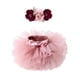 thumbnail image 4 of 12mVerde y azulBebés niñas falda tutú bombachos pequeño exuberante hinchado niño niña ropa falda de tul para recién nacidos niños con diadema esquí esquí Gafas de esquí, 4 of 5