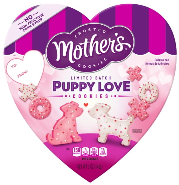 Mothers Frosted Cookies Heart Box, 5 oz