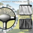 thumbnail image 4 of ZUXONGSY Sea Turtle Pattern Golf Cart Steering Wheel Cover Cute Car Accessories Good Texture Nice Look Club Car Steering Wheel Cover Decorative Auto Wheel Cover Gifts for Friends Family, 4 of 7
