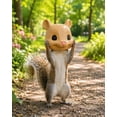 thumbnail image 6 of Squirrel Head Feeder, Funny Animal Face Hanging Feeder for Outdoor Garden | Big Mask Style Wildlife Feeding Station, Novelty Mouse Design, Easy-Fill Backyard Patio Decor, Weather-Ready Gift, 6 of 8