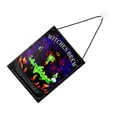 thumbnail image 2 of Yuarrent Letrero de Luz LED de Halloween 30V Trick or Treat Patrón de esqueleto Colgador con cuerda Colgante de ventana para puerta Jardín Patio Kits de decoración para fiestas Tipo 5 Yuarrent HA063929-05, 2 of 6
