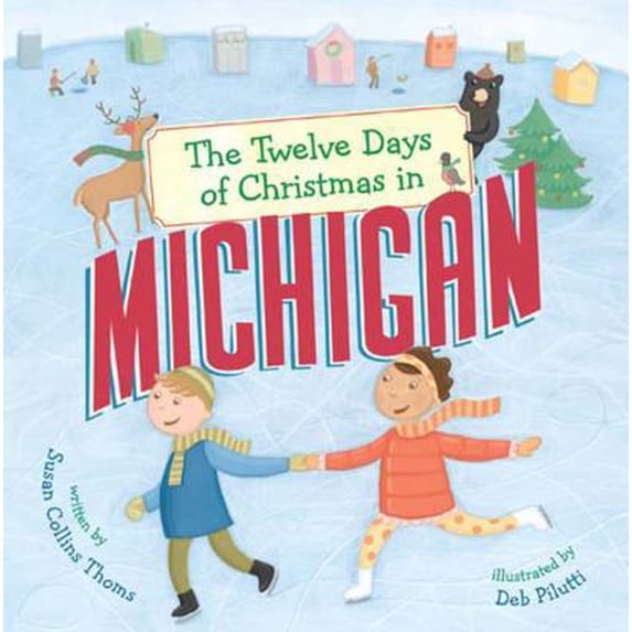 Pre-Owned The Twelve Days of Christmas in Michigan (Board book) 1454922842 9781454922841