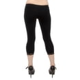 thumbnail image 3 of Vivian's Fashions Capri Leggings - Cotton, Lace (Misses and Misses Plus Sizes), 3 of 5