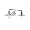 thumbnail image 4 of Etude 2 light chrome Wall Sconce, 4 of 6
