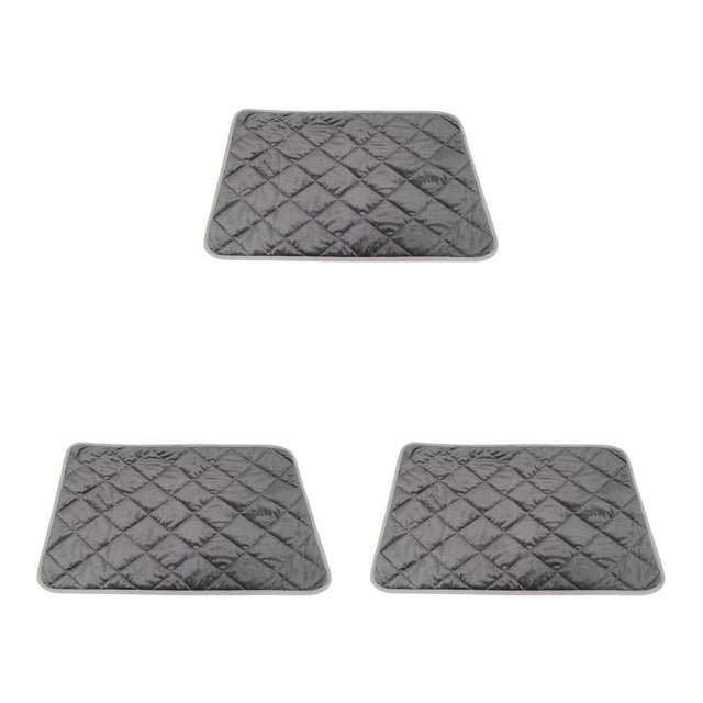 Methold Almohadilla de autocalentamiento para mascotas, cama para perros y gatos, manta térmica de invierno, alfombra inferior antideslizante gris Type1 NO1 Methold CBP585881