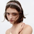 thumbnail image 2 of 2 Pcs/set Rhinestone Headbands for Women, Sparkling Crystal Headbands, Fashionable Casual Hair Accessories, Elegant Retro Style, for Daily Wear, Parties, Gatherings, Birthdays, Valentine's Day Gifts, 2 of 9